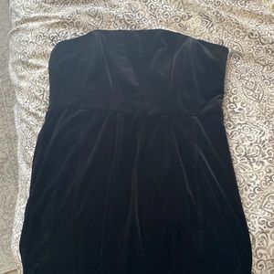 Zara velvet mini dress